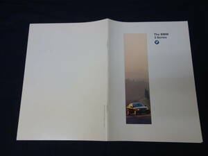 [Y1000 быстрое решение ]BMW E36 type 3 серии 318i/320i/328i более ранняя модель выпуск на японском языке основной каталог / 1995 год [ в это время было использовано ]