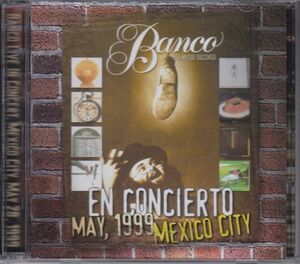 BANCO DEL MUTUO SOCCORSO - En Concerto Mexico City /プログレ/2CD/