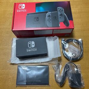 未使用 Nintendo Switch ニンテンドー スイッチ 新型 本体 Joy-Con ジョイコン 一式 無し
