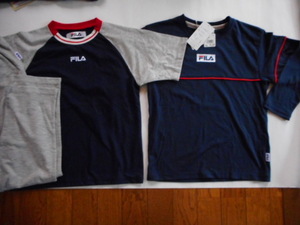 ☆新品　ＦＩＬＡ　半袖・長袖　パジャマ　１３０　☆