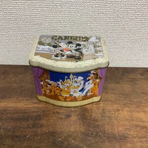●東京ディズニーランド 91年キャンディーミックス缶 空き缶 CANDIES缶 中古品