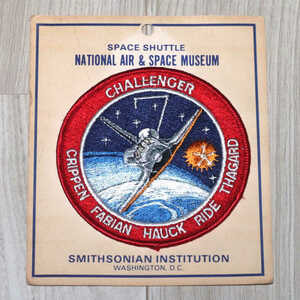 ◆ワッペン◆SPACE SHUTTLE INSIGNIA◆台紙付き◆未使用◆