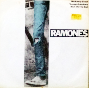 【レコード】RAMONES / ラモーンズ / Rockaway Beach / Teenage Lobotomy / Beat On The Brat / 7インチ 