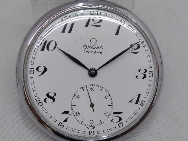 メーカー直売 OMEGA オメガ 懐中時計 SS 保証書あり 白文字盤 カ238 その他