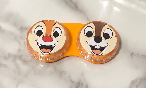 Disney チップとデール コンタクトレンズ ケース