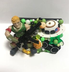 フォートナイトジョンジーのスマホスタンド★ハンドメイド★デコ