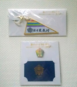 嵐のワクワク学校 2019 校章バッジ ペナントキーホルダー