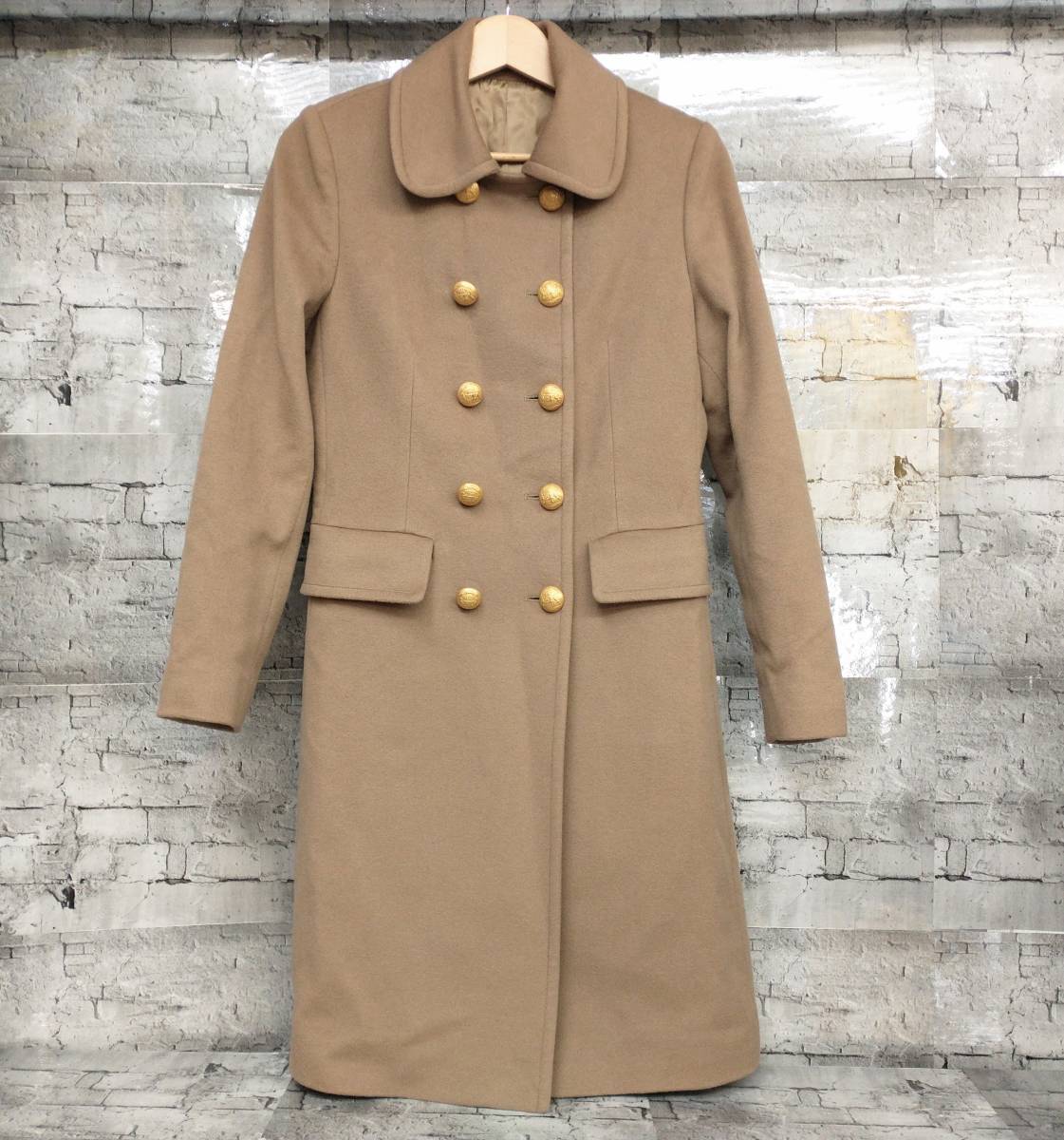 最前線の TAGLIATORE タリアトーレ カシミヤ 100% ロングコート hip