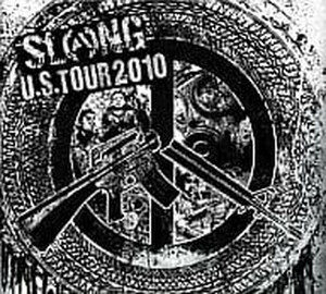 ＊中古DVD SLANG/U.S TOUR 2010 2012年作品ステッカー付き 札幌ハードコアパンク G-GAS HUMAN GAS MASTANG KKG DEATHSIDE 鉄アレイ
