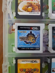 3DSソフト モンスターハンターまとめ売り 3G、4G外箱なし