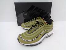 ff8◇　未使用〈NIKE ナイキ〉メンズ スニーカー AIR MAX 97 UNDFTD UNDEFEATED アンディフィーテッド DC4830-300 カーキ系 26.5cm (54)_画像1