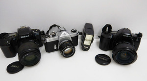 c11◆　ジャンク カメラ レンズ 周辺機器 まとめ /Nikon ニコン /PENTAX ペンタックス /MINOLTA ミノルタ/他 (58)