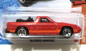 レア ラスト 1982 Dodge Ranpage ダッジ ランページ Mopar モパー Larry Wood ラリーウッド 3代目 新造キャスト 2021 Red レッド 絶版
