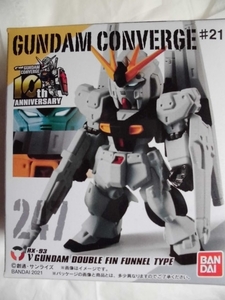 FW GUNDAM CONVERGE(ガンダムコンバージ) ♯21 νガンダム（ダブル・フィン・ファンネル装備型） バンダイ②