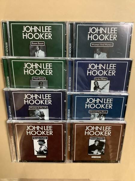 送料無料 JOHN LEE HOOKER デジタル リマスタリング 8枚セット 輸入盤