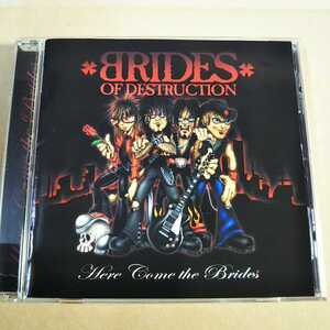 中古CD BRIDES OF DESTRUCTION / ブライズ・オブ・ディストラクション『HERE COME THE BRIDES』国内盤/帯無/MOTLEY CRUE UICE-1075【1522】