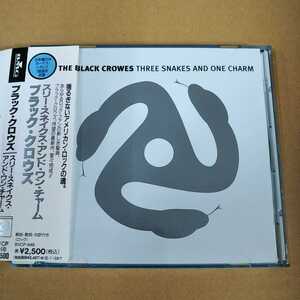 中古CD THE BLACK CROWES / ブラック・クロウズ『THREE SNAKES AND ONE CHARM』国内盤/帯有り/特殊ケース BVCP-948【1527】