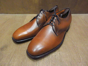 ビンテージ70’s●DEADSTOCK Scholl COPEGプレーントゥシューズ茶size 11 1/2 D●210918s3-m-dshs-295cmデッドストックドクターショール