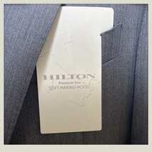 新品 YA6(175cm) HILTON ヒルトン　スリーピース 秋冬 定価83,000円 Super120's生地使用 _画像4