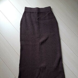 【ITEMS URBANRESEARCH】 ワッフルニットスカート