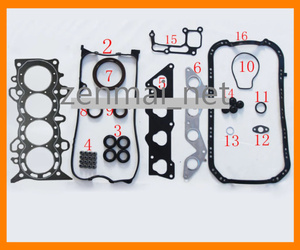 J013　ホンダ　D17A6/D17A8　エンジン用ガスケットキット　シビック　EU3/EM2