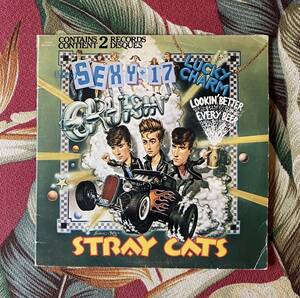 Stray Cats Canada Press 2枚組 7inch (She's) Sexy + 17 ロカビリー ストレイキャッツ