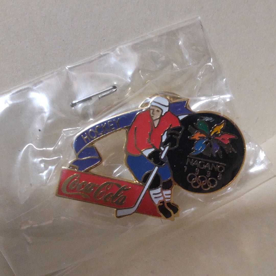 ブリヤンテス・レッド 長野オリンピック ピンバッジ アイスホッケー