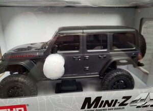 未開封京商 ミニッツ 4×4 ジープ ラングラー アンリミテッド ルビコン グラナイトクリスタルメタリック 4x4 z0NA
