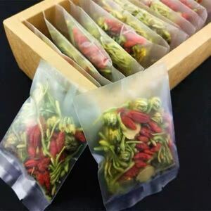 中国茶 菊花枸杞茶10個(菊花 金銀花 决明子 枸杞 甘草)