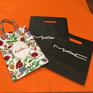 ケサランパサラン　MAC ショップ袋 紙袋　ショッパー