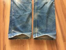 Levi's リーバイス 505-02 ユーズド加工・W30・裾上げナシ・最高色味・送料480円～_画像6