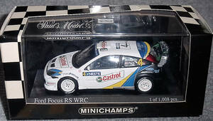1/43 フォード フォーカス RS WRC 4号車 マーティン フィンランド ラリー 優勝 2003 Martin FORD Focus RS