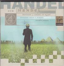 ★CD Handel: Messiah, Israel in Egypt / Parrott ヘンデル:エジプトのイスラエル人 *アンドリュー・パロット/CD4枚組BOX_画像1
