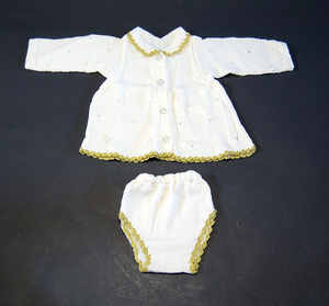 [ selling out ] Short baby dress baby doll / teddy bear / retro soft toy . doll dress doll for knitted clothes set HS