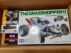 タミヤ フルセット新品 1/10RC グラスホッパーII (2017) オフロード 組み立て!