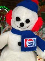 即決⑤ 70s PEPSI ペプシ 43cm クリスマス ビンテージドール ぬいぐるみ アドバタイジング 雪だるま スノーマン サンタ_画像5