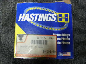 1954～1977 FL FX 0.10オーバーサイズ 未使用 HASTINGS製ピストンリングセット 品番11-0177 HD139Y60
