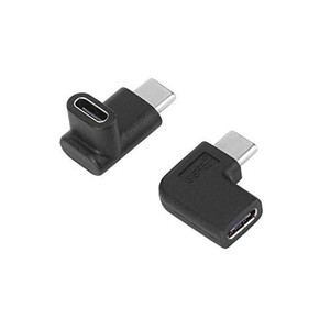 USB 3.1 Type-C オス・メス直角変換アダプタ