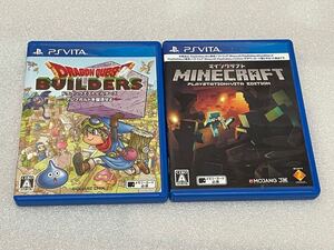 中古 PS Vita マインクラフト ドラゴンクエストビルダーズ Minecraft PlayStation Vita