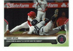 【大谷翔平】2021 MLB Topps Now Steals Home in Angels 6-4 Victory over the Yankees #739