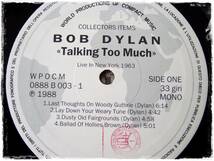 Bob Dylan★Talking Too Much ボブディラン ロック　ROCK　レコード　LP_画像4