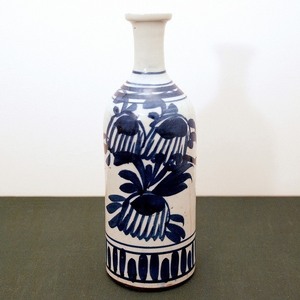 手描き･染付･花瓶 日本の陶磁,陶磁一般,その他