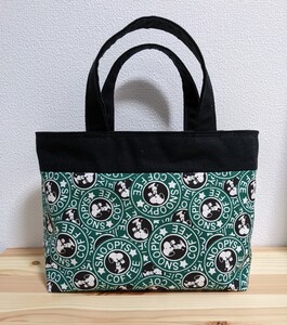 スヌーピハンドメイド トートバック