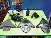 ■■【即決】Polycom 音声会議システム SoundStation SoundStation2 SoundStation VTX1000 ポリコム ジャンク品扱い 2201-16200-601_画像1