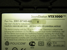 ■■【即決】Polycom 音声会議システム SoundStation SoundStation2 SoundStation VTX1000 ポリコム ジャンク品扱い 2201-16200-601_画像5
