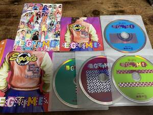 E-girls CD「E.G. TIME」CD+3DVD通常盤●