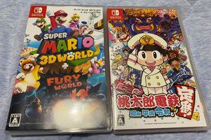 スーパーマリオ3D+フューリーワールド 桃太郎電鉄 セット ニンテンドースイッチソフト Nintendo Switch
