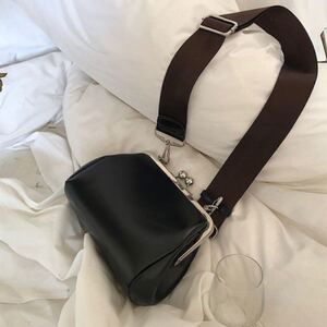 がま口 ミニショルダーバッグ 斜めがけ