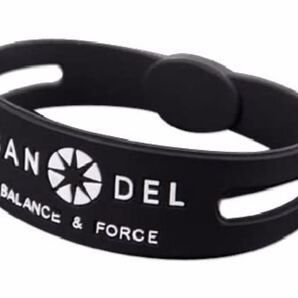 BANDEL(バンデル) ブレスレット レギュラータイプ ブラック サイズ M 17.5 バランス力 回復力 集中力 廃盤