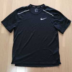 NIKEナイキ ランニング スポーツウェア TシャツDRY-FIT 黒XL